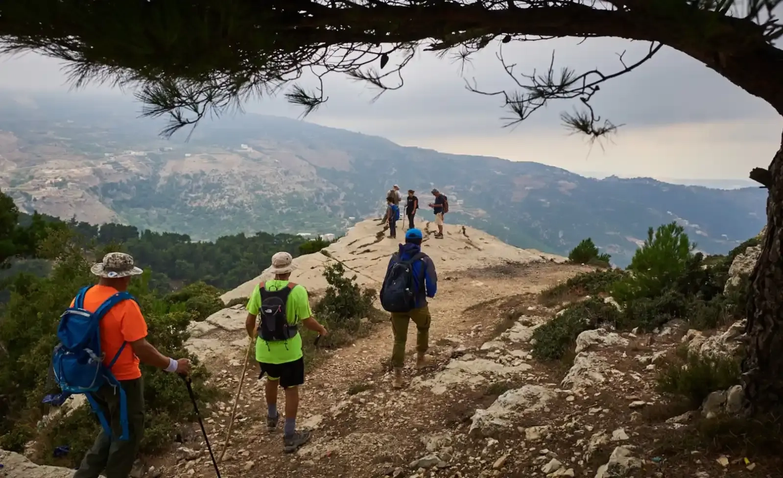 De la vallée d'Helsben à Zabboud via Beitweij